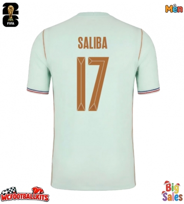 France William Saliba #17 Replica Away Stadium Shirt World Cup 2026 Short Sleeve